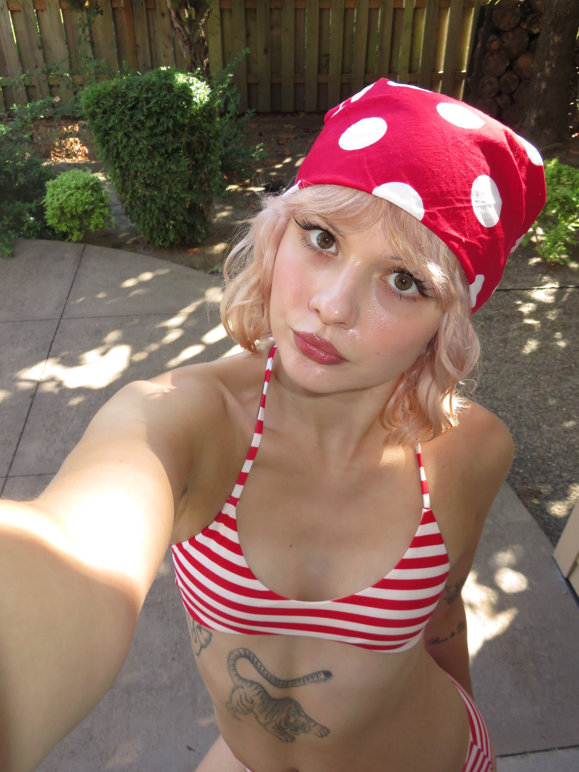 candy bikini top